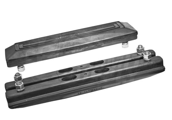 Bolt-on Rubber pad 500MM