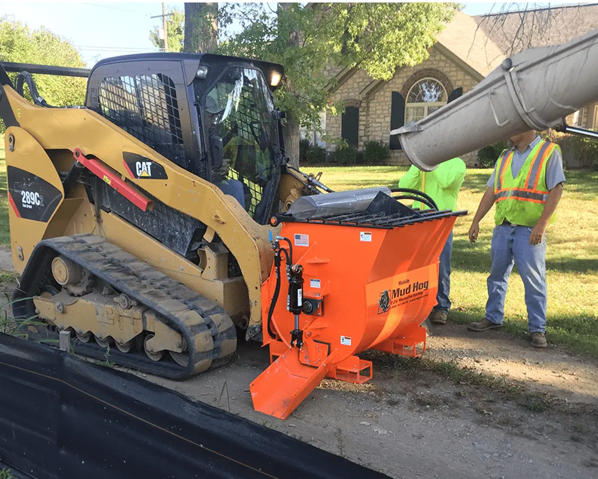 Skid Steer mélangeur à béton